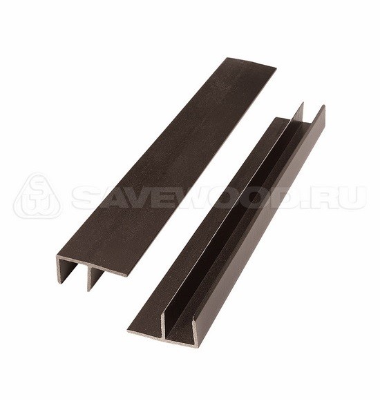 F-профиль ДПК Savewood – Терракот купить в Калининграде