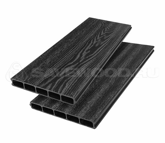Грядочная доска ДПК 3D Savewood SW Rumex Чёрный купить в Калининграде