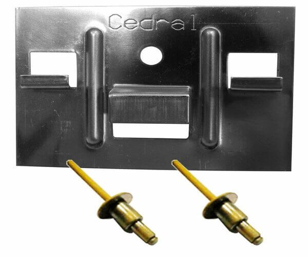 КЛЯММЕР + ЗАКЛЁПКА ДЛЯ CEDRAL CLICK 250 ШТ купить в Калининграде