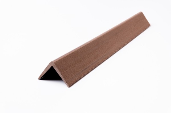Угол торцевой Ecodecking Практик 50х50х3000 Шоколад купить в Калининграде