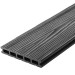 Террасная доска из ДПК RusDecking Unodeck Mogano - Графит купить в Калининграде
