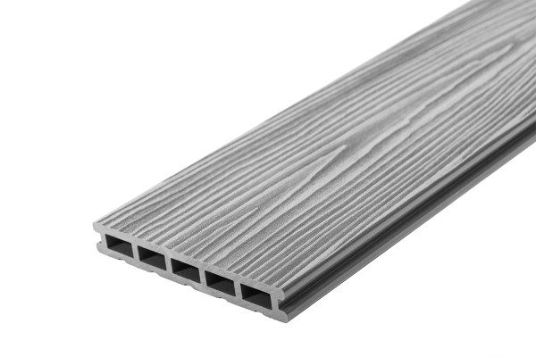 Террасная доска из ДПК RusDecking Unodeck Mogano - Серый купить в Калининграде