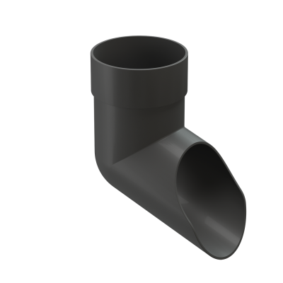 Наконечник для водосточной трубы Docke Premium Графит