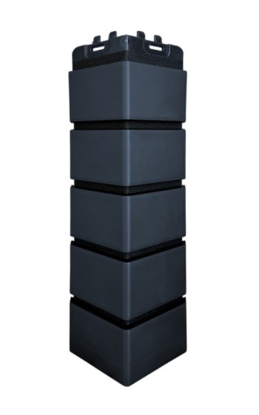 Угол Grand Line клинкерный кирпич ПРЕМИУМ Графит (шов RAL 9005) купить в Калининграде