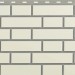 Фасадная панель Альта-Профиль, Кирпич Клинкерный, Белый купить в Калининграде
