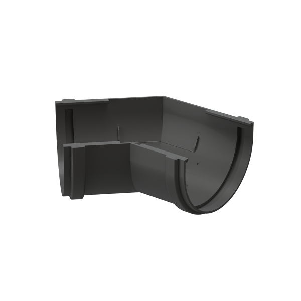 Угол желоба 135˚ Docke Premium Графит купить в Калининграде