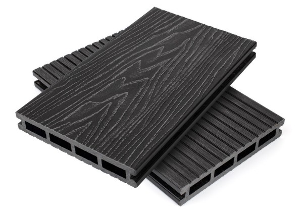 Террасная доская ДПК NanoWood Nature 3D пустотелая Графит купить в Калининграде