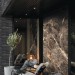 Фиброцементные панели Panda Камень Браун 02420F купить в Калининграде