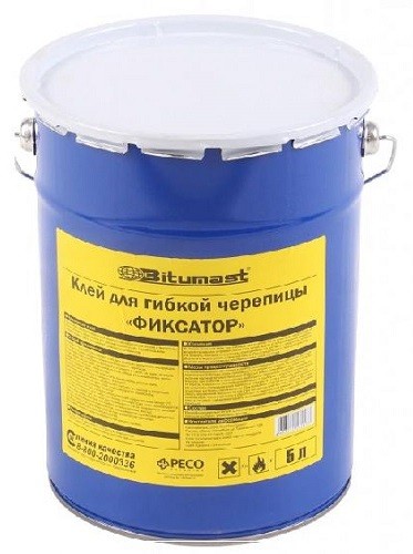 Клей для гибкой черепицы BITUMAST 5 л купить в Калининграде