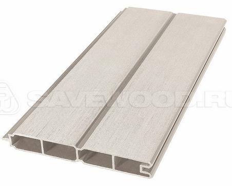 Заборный профиль из ДПК Savewood SW Agger матовый бежевый купить в Калининграде